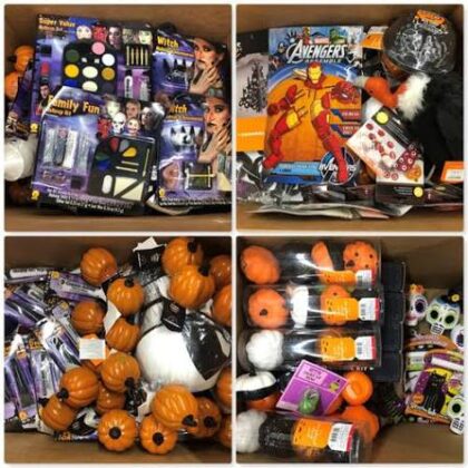 Halloween Closeout Pallets