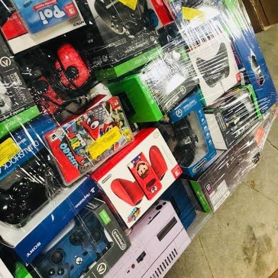 Video Game Liquidation Pallets