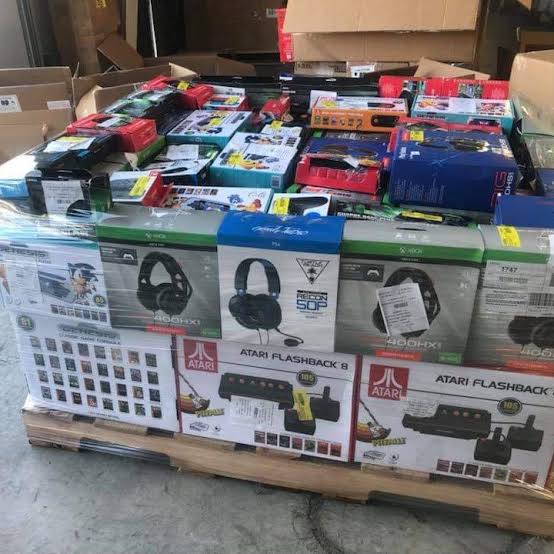 Video Game Liquidation Pallets