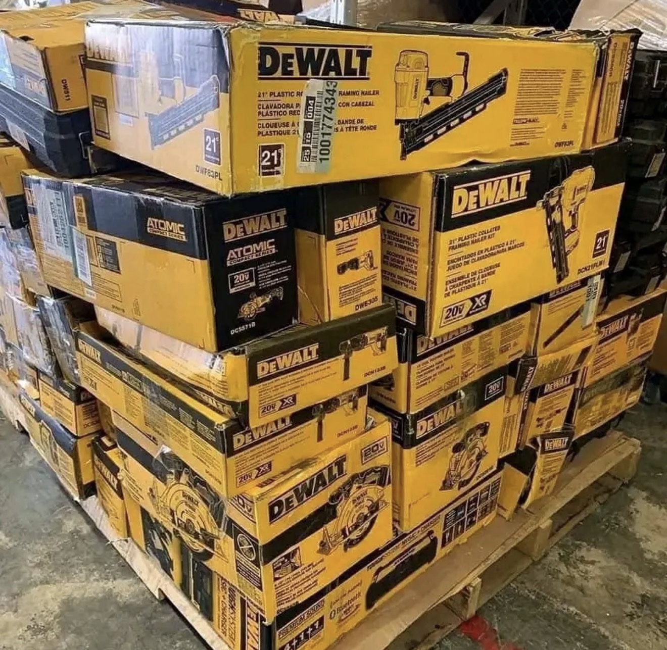 DeWalt Tools Pallet